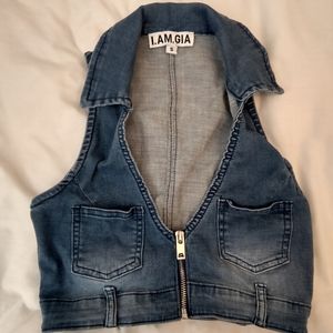 I.AM.GIA denim vest